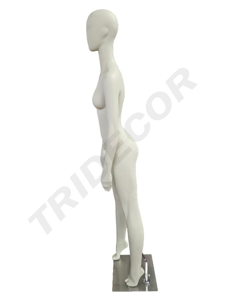 maniquí de mujer Sentado Color Blanco Crema