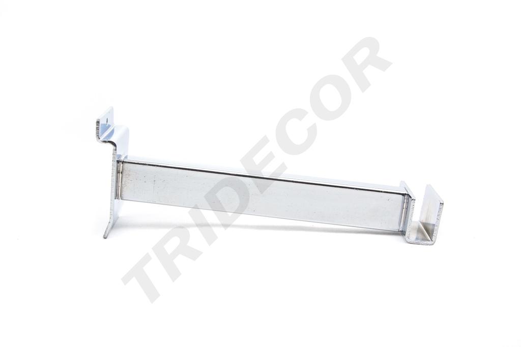 Soporte tubular rectangular para panel de lamas de 30cm