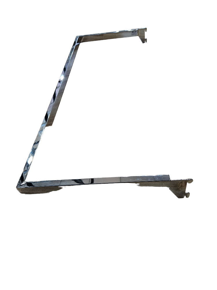 Perchero Forma "U"Cromado 90X30cm 20unidades/Caja