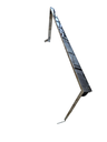 Perchero Forma "U"Cromado 90X30cm 20unidades/Caja