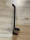 Gancho Negro para Tubo Rectangular 25 cm 200/caja