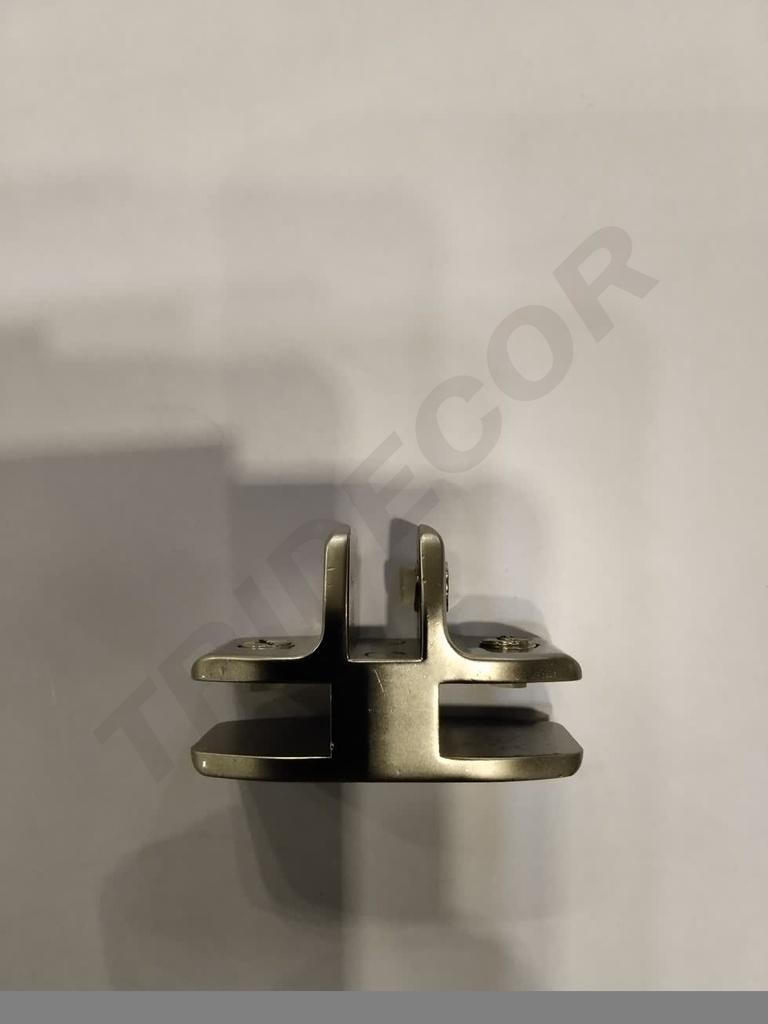 Conector Cristal T 6mm Acero Inox.