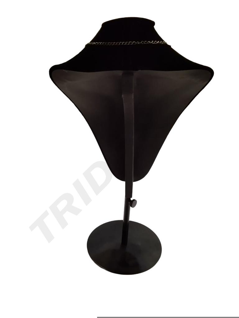 Soporte de Collares Peluche Negro