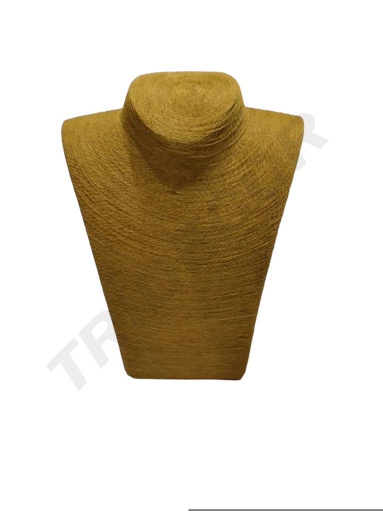 Expositor Collares Revestidos en Cuerda Beige