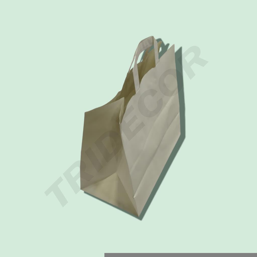 Bolsa Take Away Color Blanco 32X22X32cm 25 und