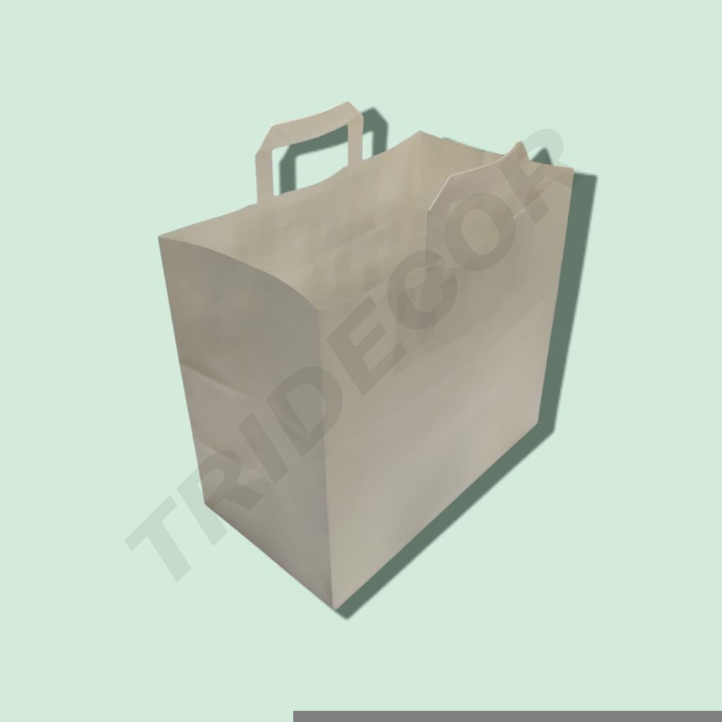 Bolsa Take Away Color Blanco 32X22X32cm 25 und