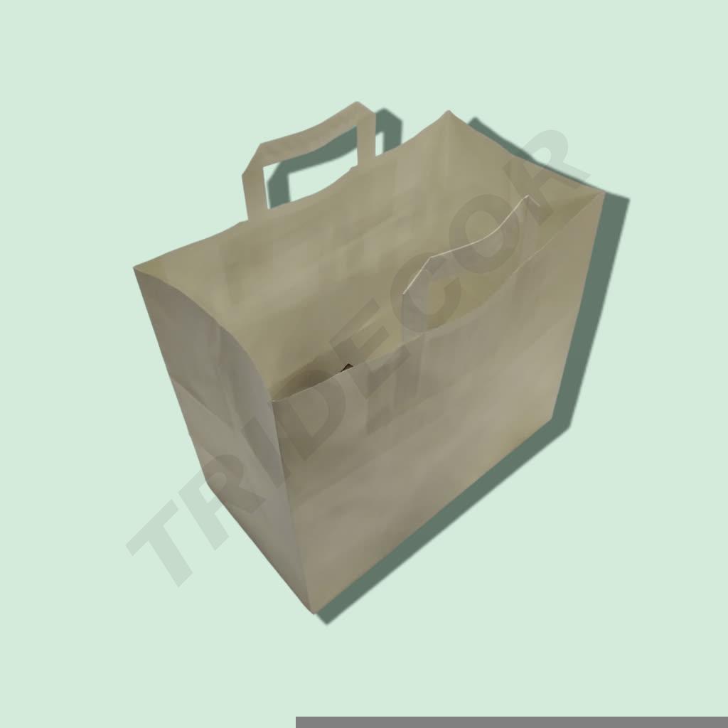 Bolsa Take Away Color Blanco 32X22X32cm 25 und