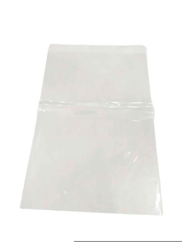 Bolsa Transparente con Celo 35x50cm 100und