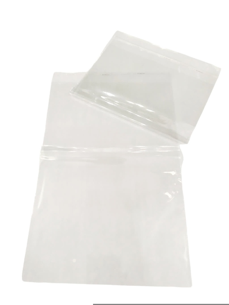 Bolsa Transparente con Celo 35x50cm 100und