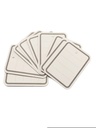 Etiquetas Blanco con Borde Gris para Precio 500 Pcs 4.8X6.6