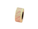 Rollo Etiquetas 1 línea Blancas 26X12 mm