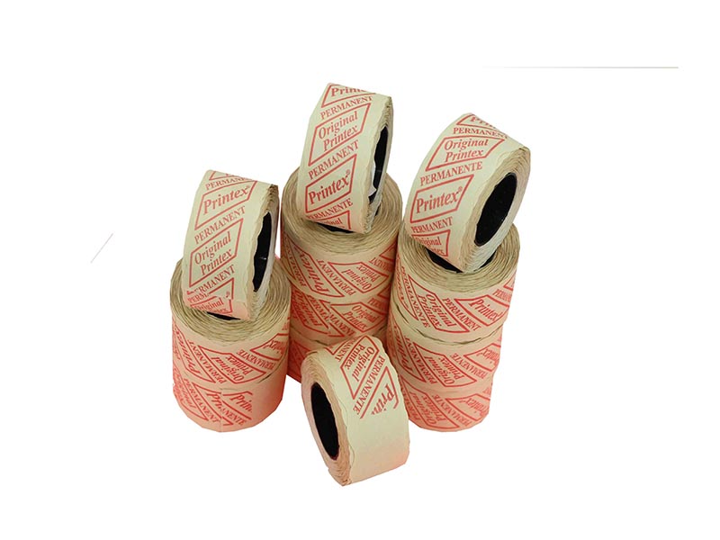 Rollo Etiquetas 1 línea Blancas 26X12 mm