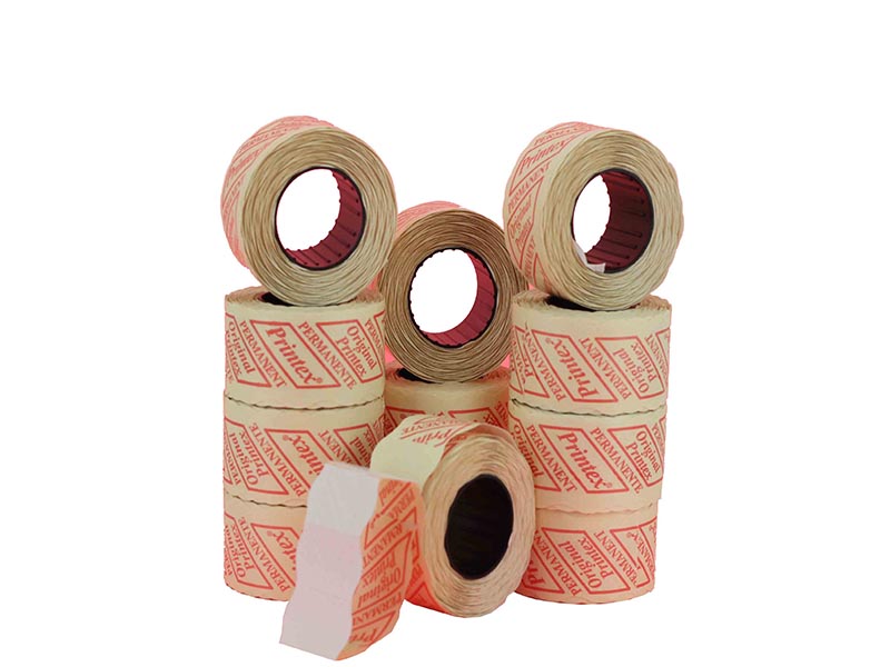 Rollo Etiquetas 1 línea Blancas 26X12 mm