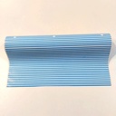 Papel de regalo diseño de rayas azules 62 cm