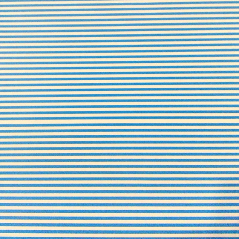 Papel de regalo diseño de rayas azules 62 cm