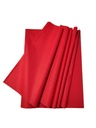 Papel de seda rojo 75X50 100 unidades