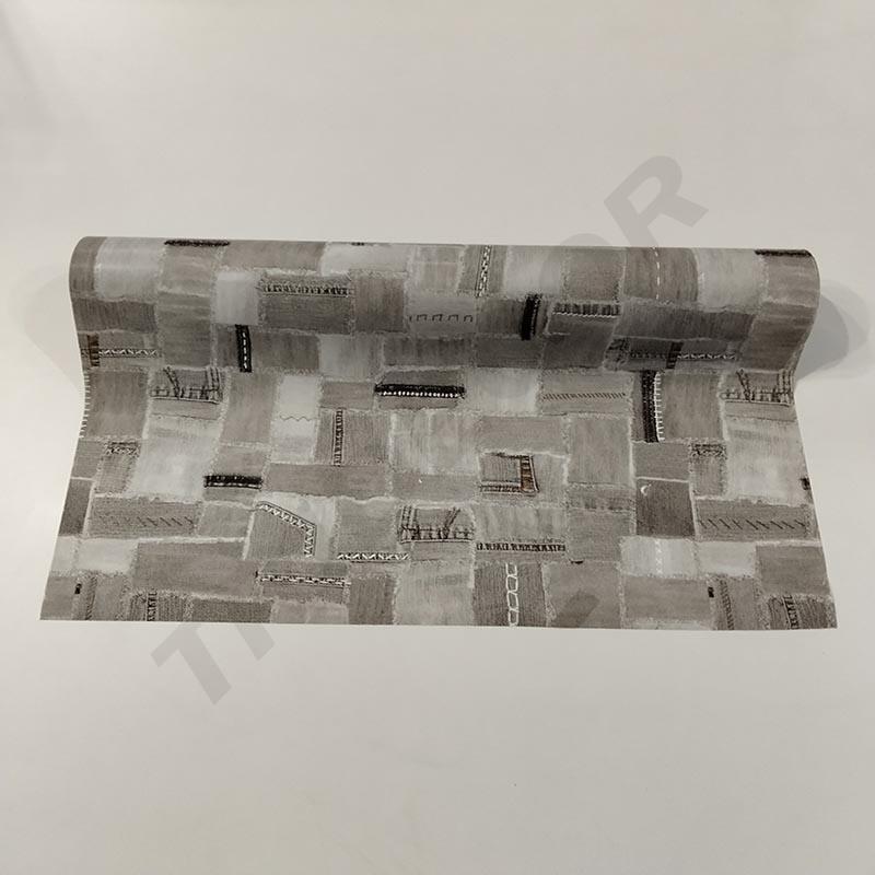 Papel de regalo de denim gris 62cm