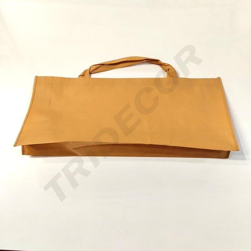 Bolsa de Tela para Botas Color Crema 36+13X68cm 25 unidades/Paquete