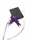 Lazo Morado Ancho Color Liso
