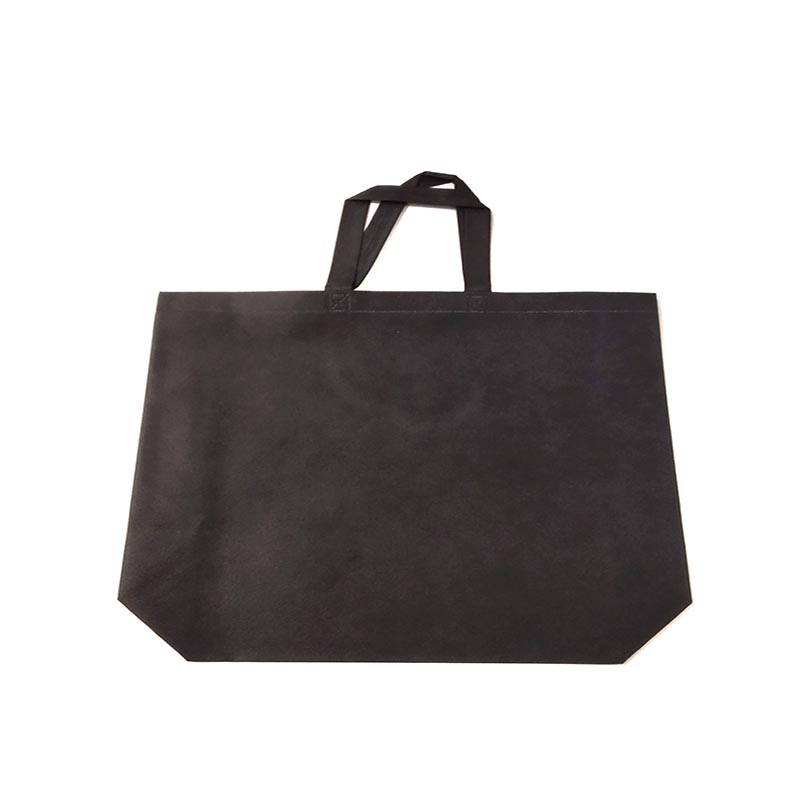 Bolsa de Tela Negra 70Gsm con Asa 50X40+12cm 25 unidades/Paquete