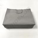 Bolsa de Tela 100G con Asa Larga, Color Gris, 50X40+12cm, 25 unidades/Paquete, 16 unidades/caja