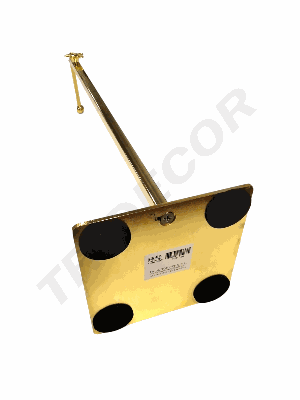 0091060-Expositor-simle-dorado-forma-l-tridecor