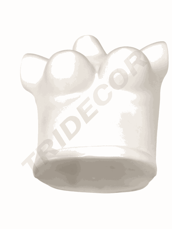 040393-Busto-superior-de-mujer-en-plástico-blanco-tridecor