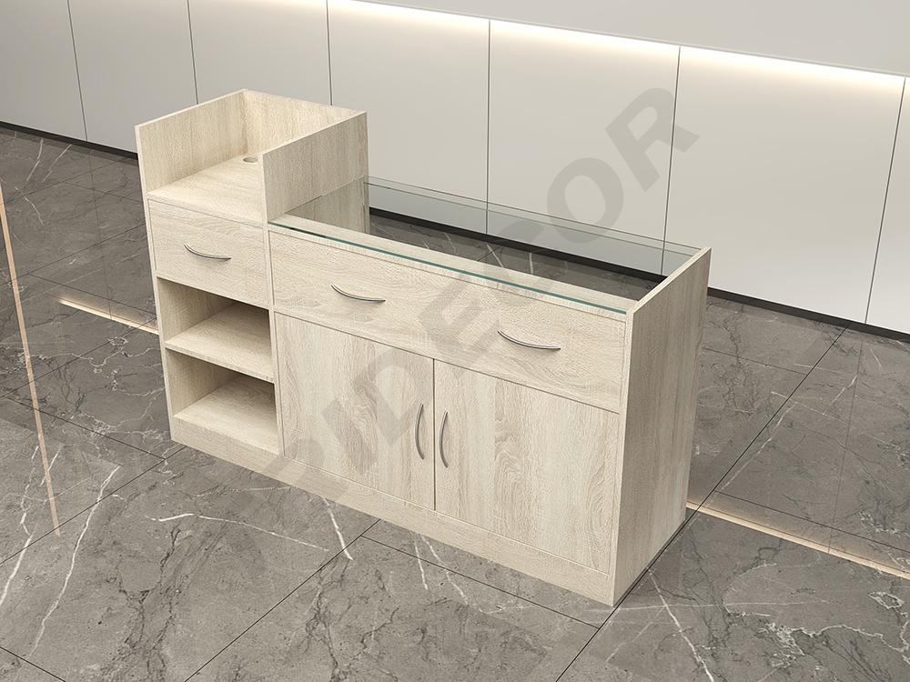 0270018-Mostrador-con-vitrina-roble-w-170-x-50-x-110-cm-tridecor