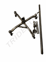 6041019-Pie-con-ruedas-para-maniquí-color-bronce-tridecor