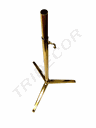 Trípode Regulable para Bustos Color Dorado Tridecor