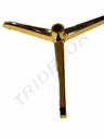 Trípode Regulable para Bustos Color Dorado Tridecor