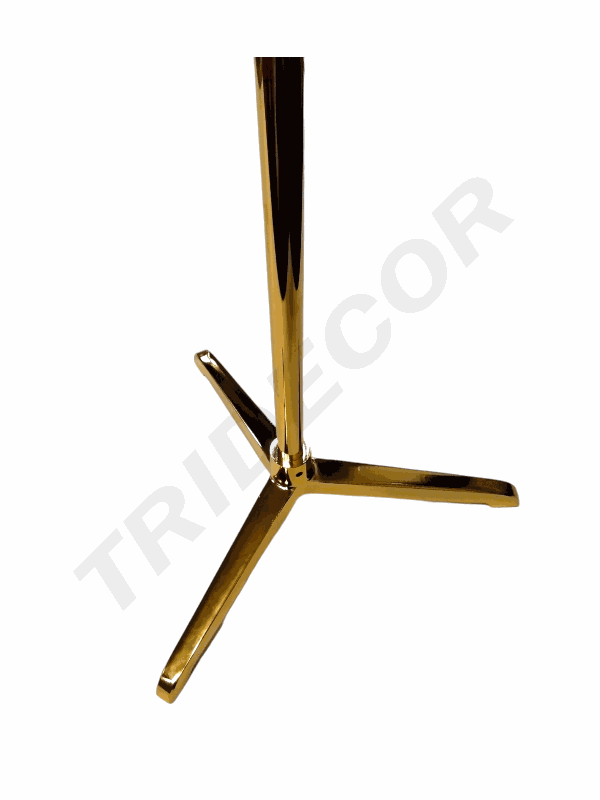 Trípode Regulable para Bustos Color Dorado Tridecor