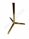 Trípode Regulable para Bustos Color Dorado Tridecor
