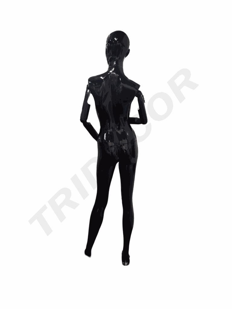 040242-Maniquí-de-mujer-negro-brillo-brazos-articulados-tridecor