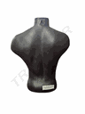 Busto De Hombre Corto Plastico Negro