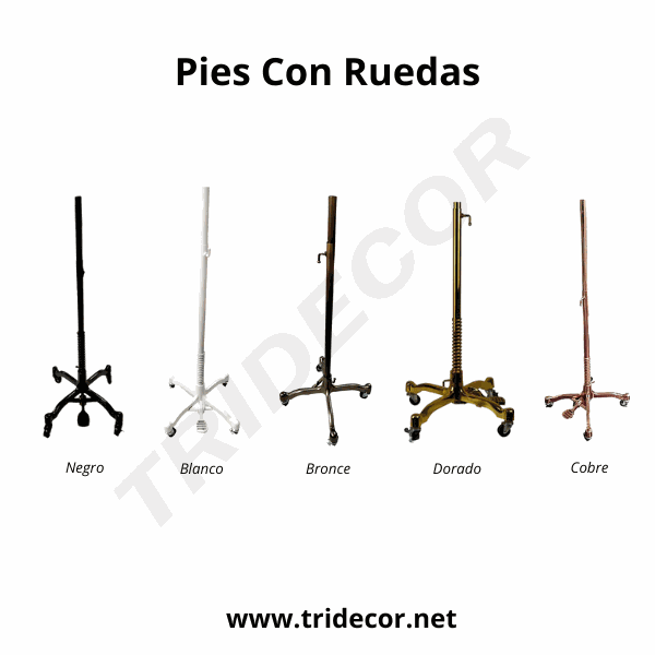 041018-Pie-con-ruedas-para-maniquí-varios-colores-tridecor