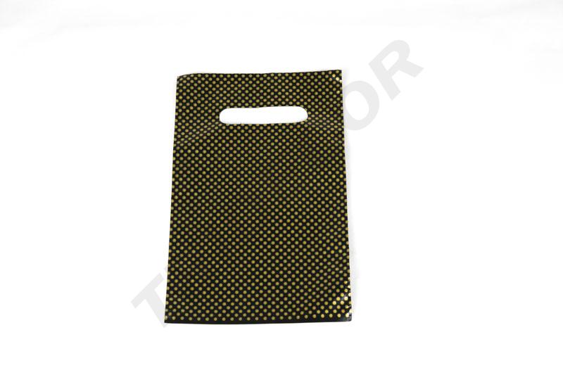 010073-Bolsas-de-plástico-asa-troquelada-16-x-25-cm-puntos-dorados-tridecor