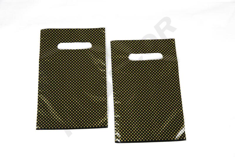 010073-Bolsas-de-plástico-asa-troquelada-16-x-25-cm-puntos-dorados-tridecor