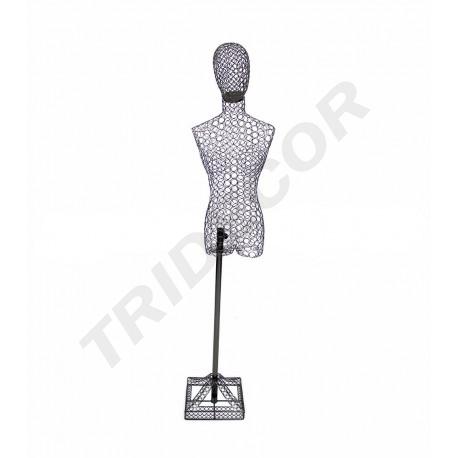 busto-de-mujer-metalico-color-negro