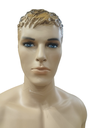 Maniquí Masculino Con Cabello Esculpido Color Carne