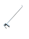 Ganchos Blanco Para El Tubo Rectangular 25Cm