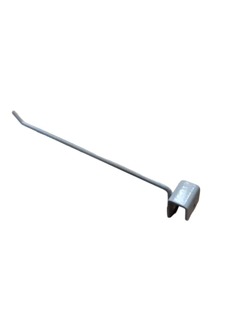 Ganchos Blanco Para El Tubo Rectangular 25Cm