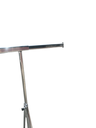 Perchero Con Ruedas Plegable Regulable Cromado 150X50X200Cm