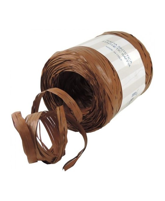 Cinta-de-rafia-color-marrón-tridecor