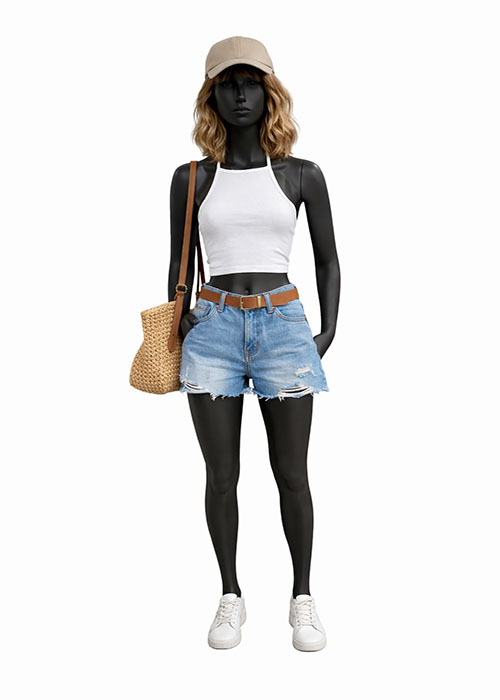 Maniquíes-de-mujer-gris-mate-postura-recta