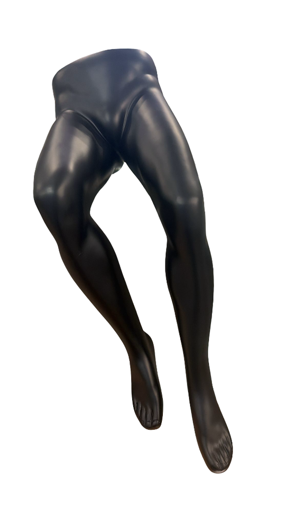 Expositor Piernas De Hombre Para Pantalón Negro Mate