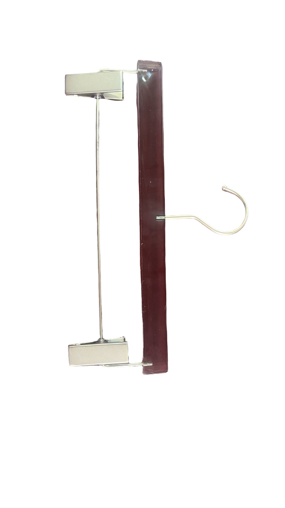 Percha de plástico gris para ropa infantil 32cm