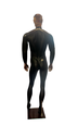 MANIQUIN HOMBRE CABEZA METAL ROSA COLOR NEGRO MATE AB-61
