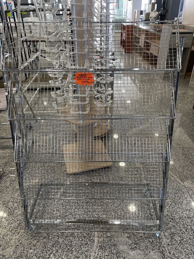 Metal Basket Display 5 Levels Q094