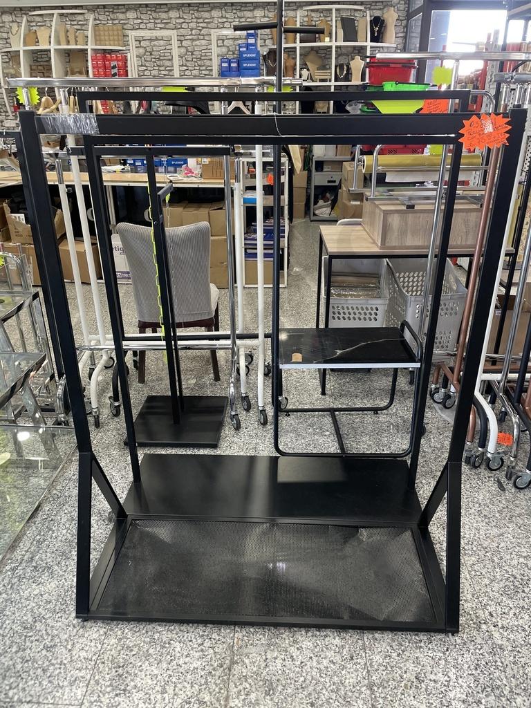 Prateleira de Grelha Preta Q119B/15